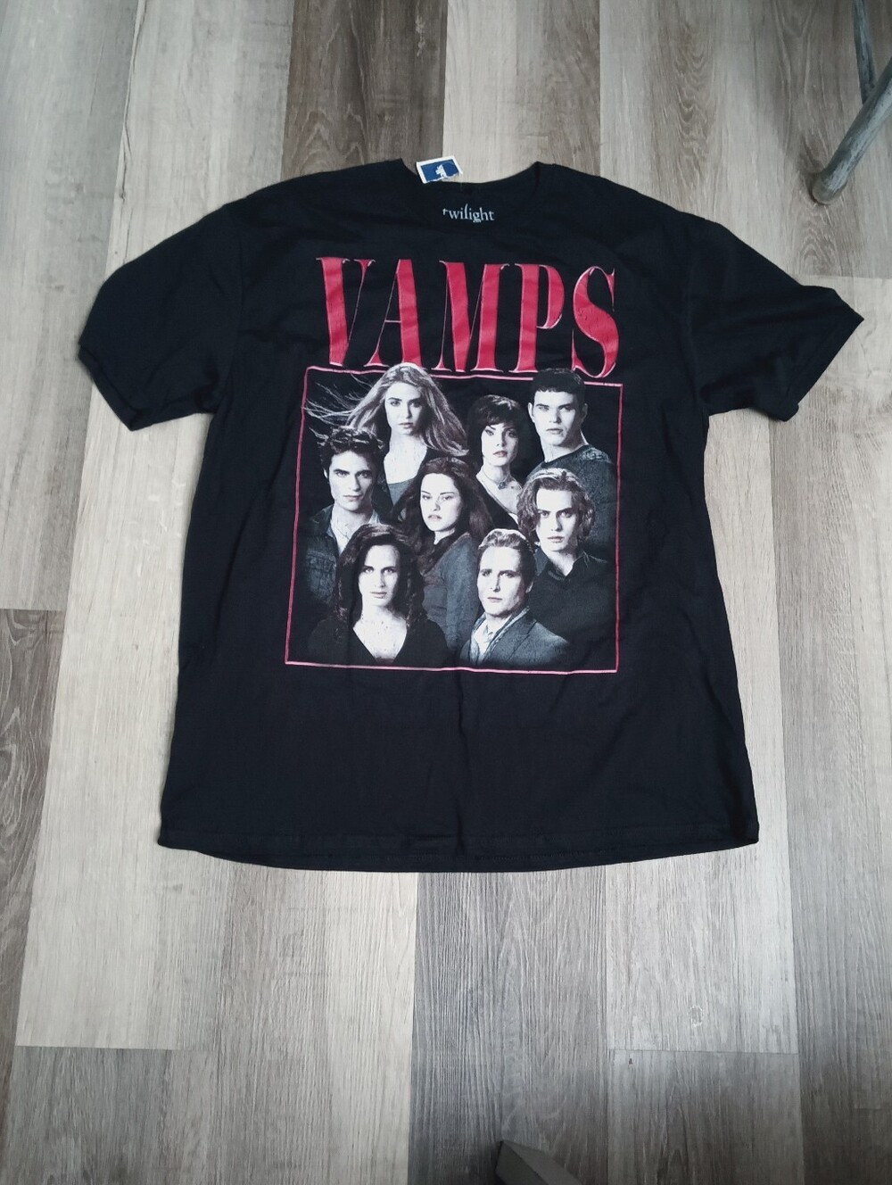 Twilight Vamps Graphic Tee - Black